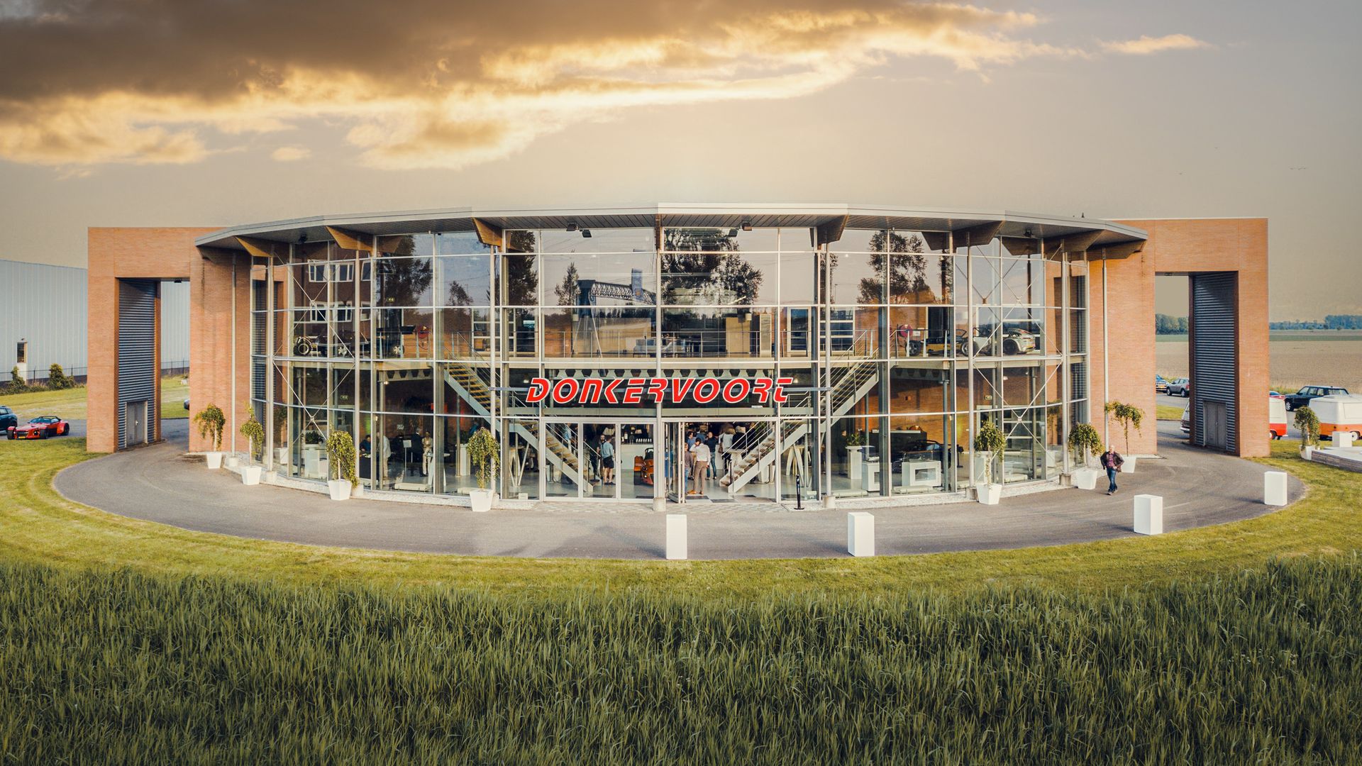donkervoort, factory, exterior, front