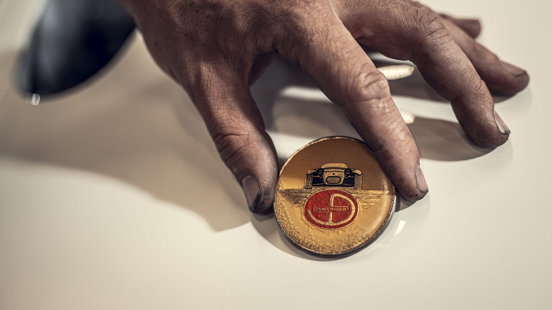 donkervoort, s7 logo, detail